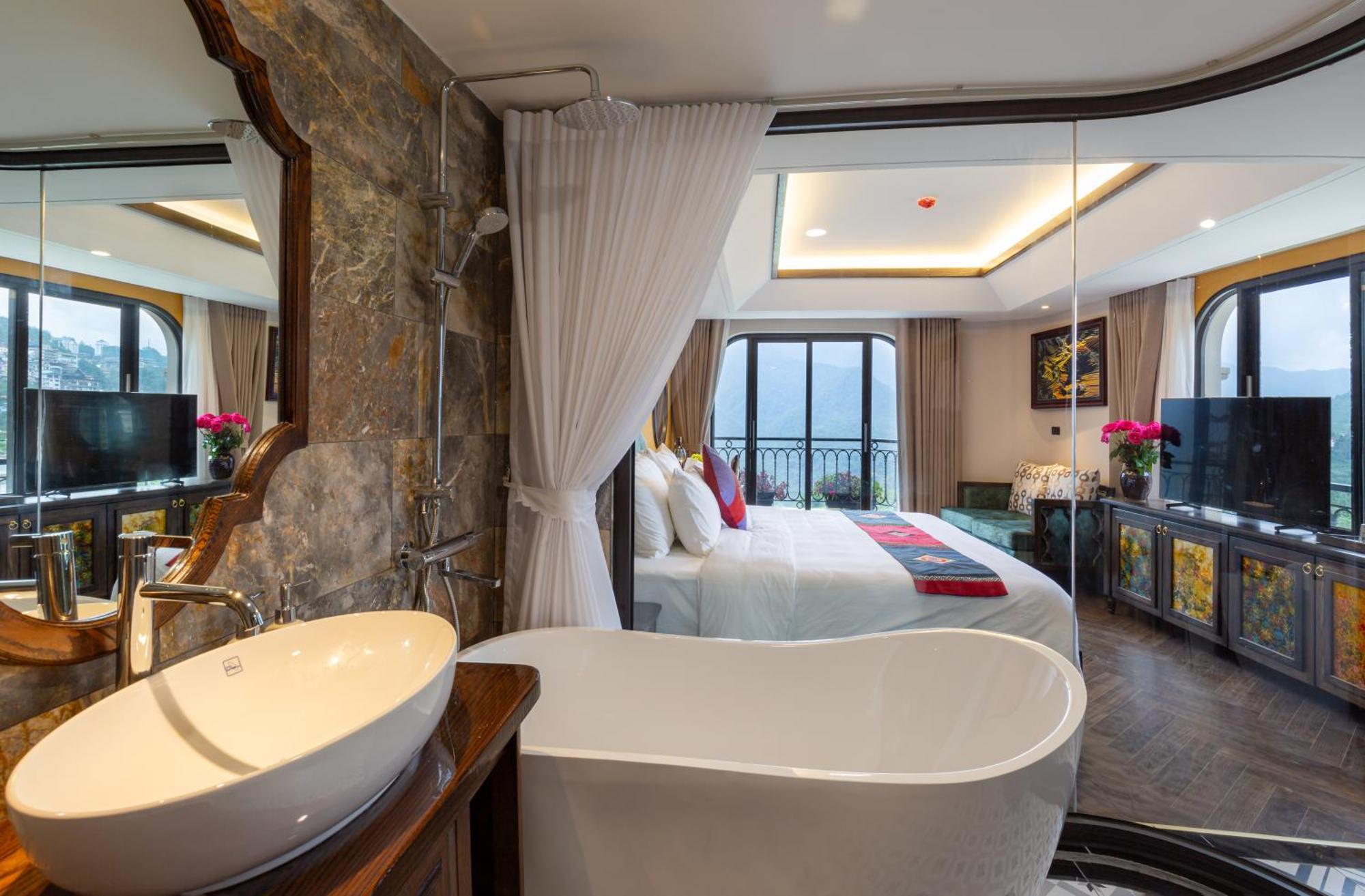 Fansipan View Hotel 萨帕 外观 照片