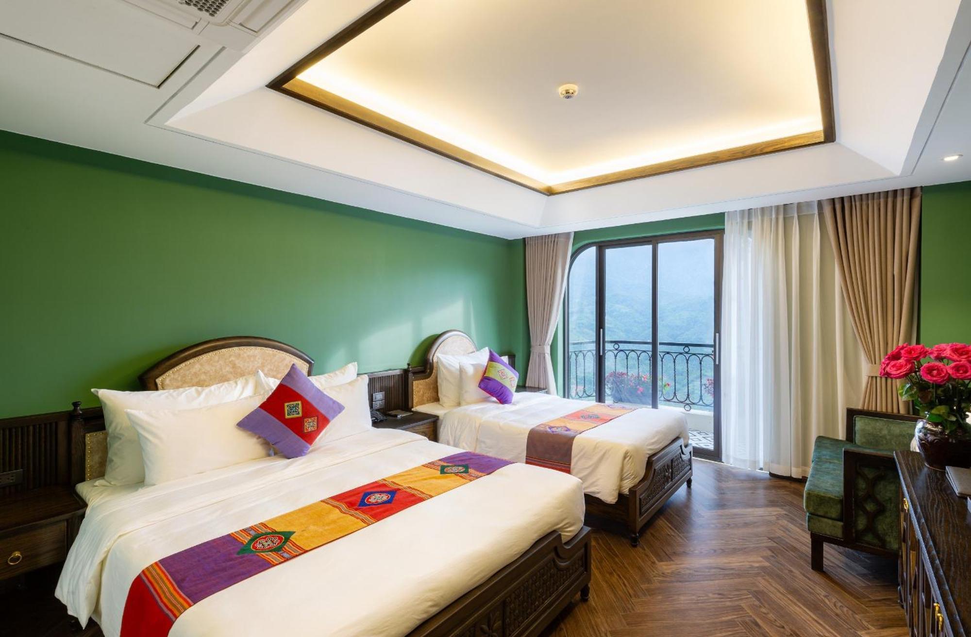 Fansipan View Hotel 萨帕 外观 照片