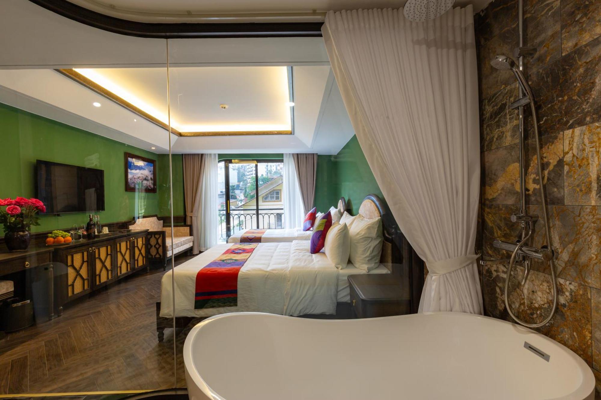 Fansipan View Hotel 萨帕 外观 照片