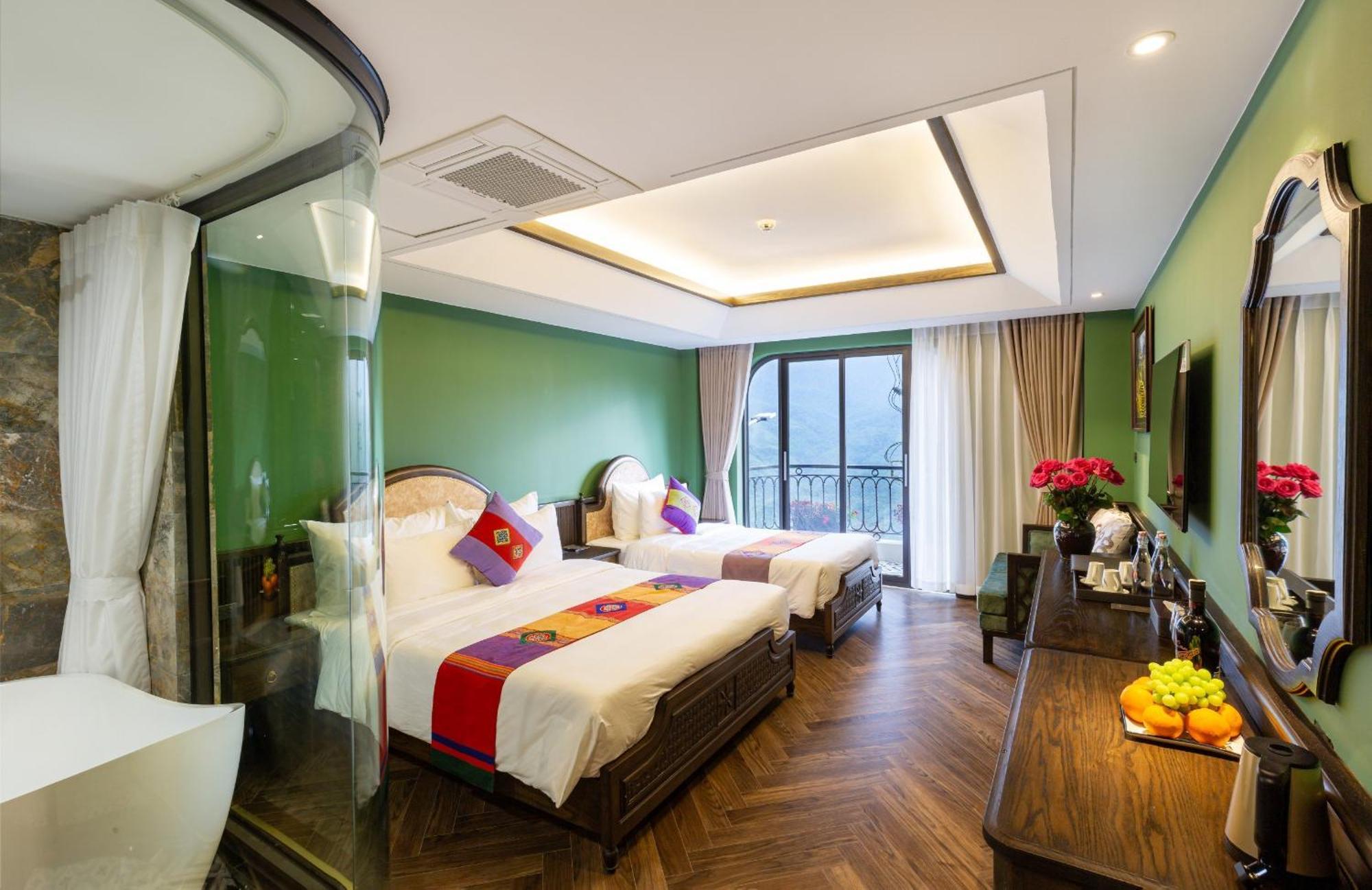Fansipan View Hotel 萨帕 外观 照片