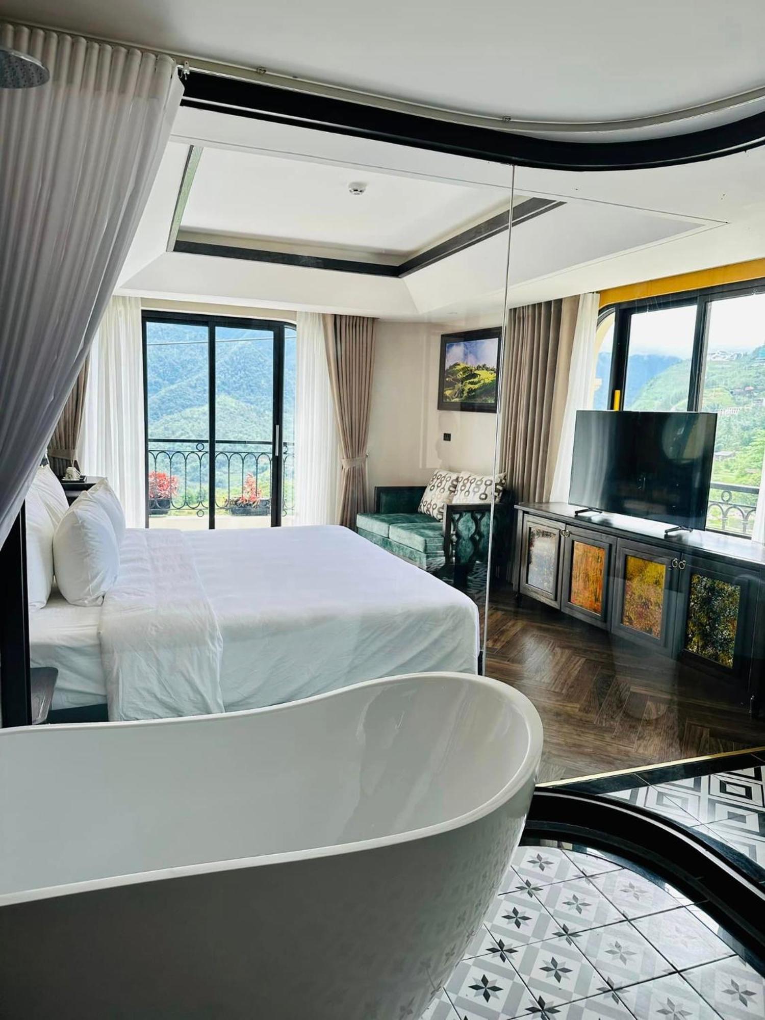Fansipan View Hotel 萨帕 外观 照片